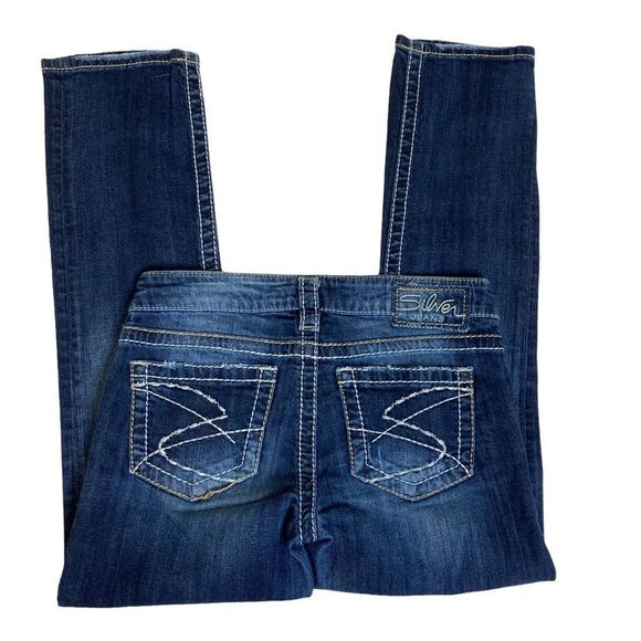 Silver Santorini Jeans Sz 25 - Picture 6 of 14